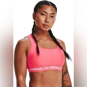 Under Armour Womens Crossback Mid Impact Sports Bra